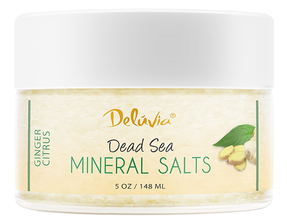 Ginger Citrus Dead Sea Mineral Salts Bodycare