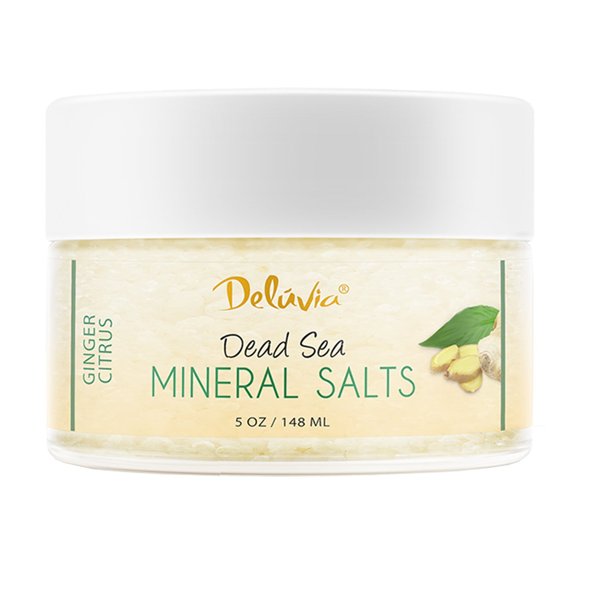 Ginger Citrus Dead Sea Mineral Salts Bodycare