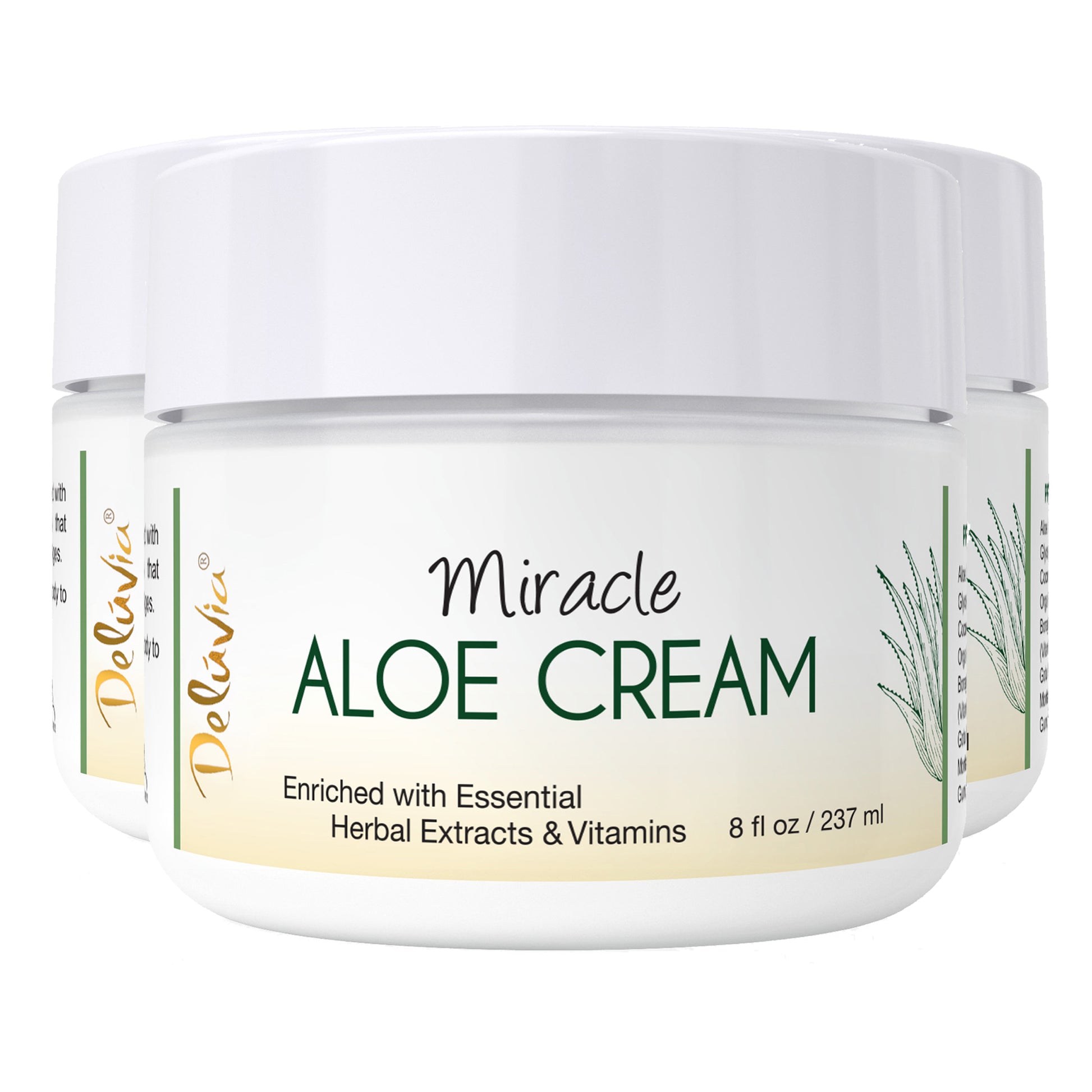 aloe skin cream Deluvia Miracle Aloe Cream