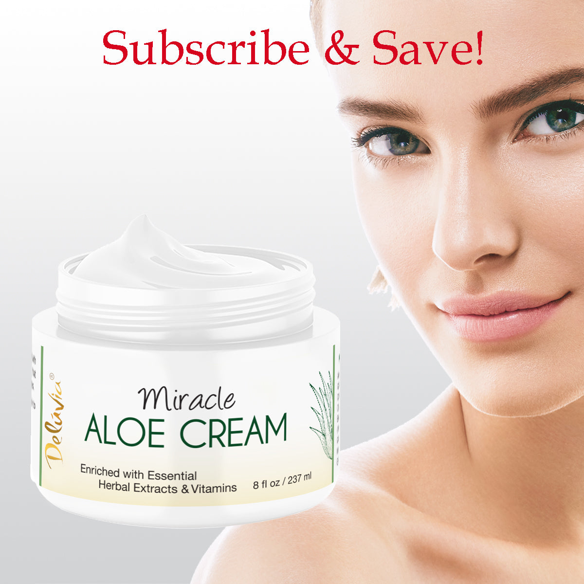 Miracle Aloe Cream - Deluvia