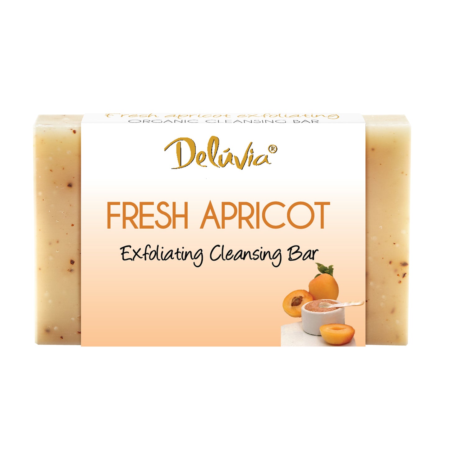 Organic Fresh Exfoliating Apricot Soap Bar