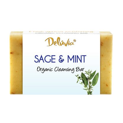 Soap Bar - Sage & Mint - Deluvia