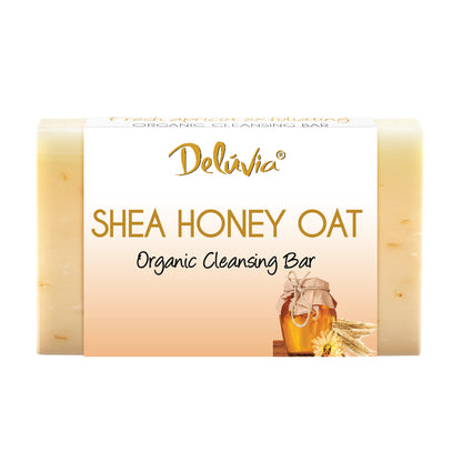Deluvia Shea Honey Oat Soap Bar
