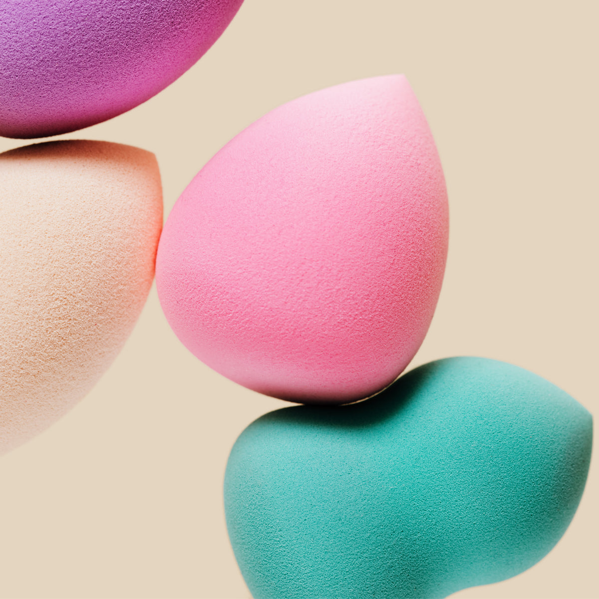 Group of small beauty blenders