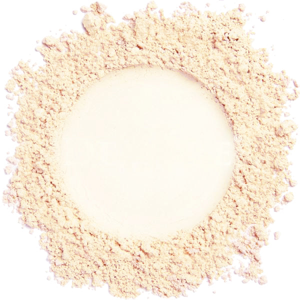 A close up swatch of Bright Eye mineral concealer