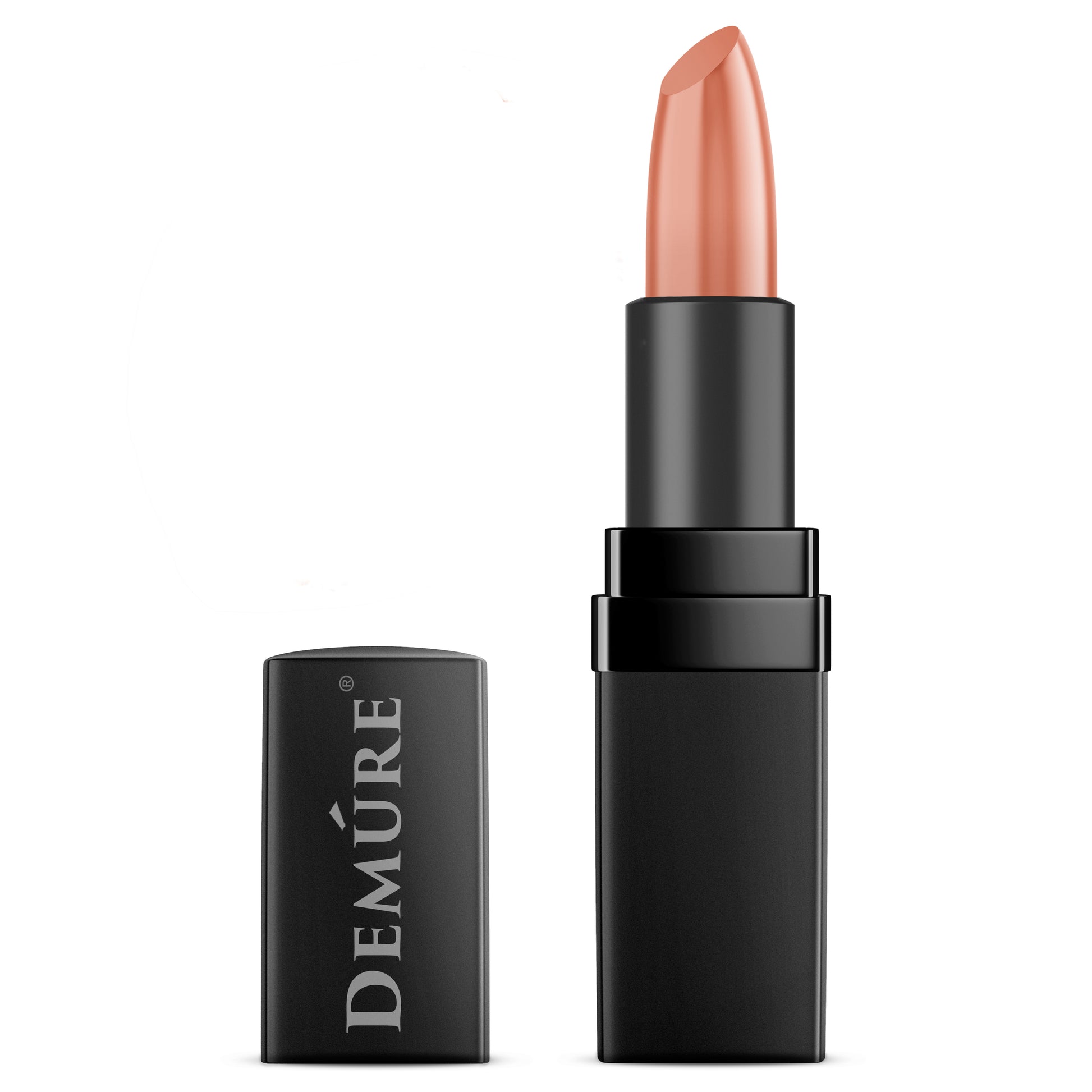 Demure Luscious Lipstick 726 with cap off showing color