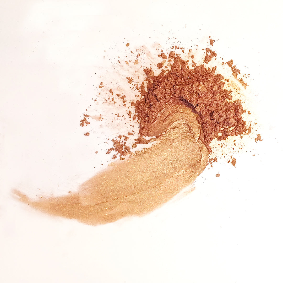 Demure Face &  Body Bronzer swatch