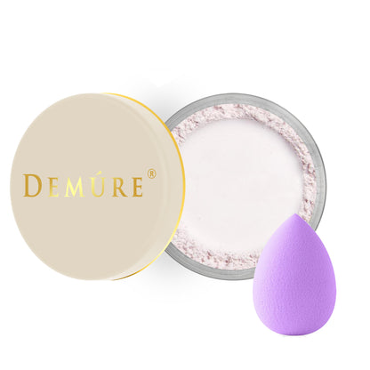 Mineral Concealer - Lavender with Beauty Blender - Deluvia