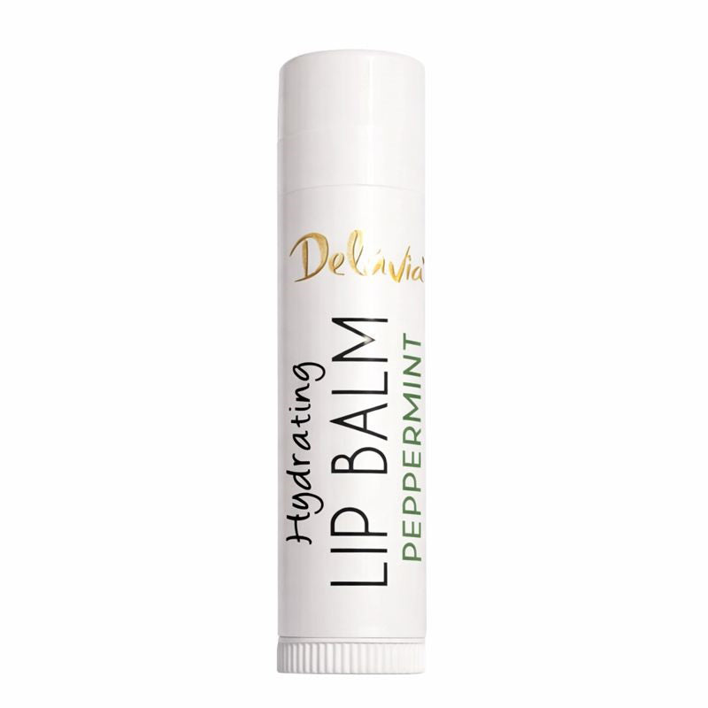 Image of Deluvia peppermint lip balm tube