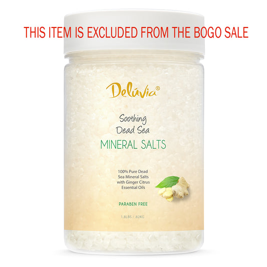 Dead Sea Mineral Salts Ginger Citrus