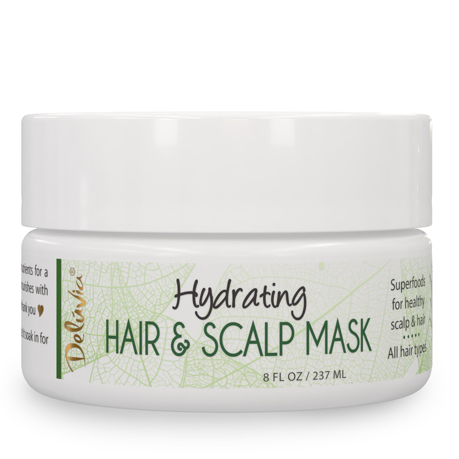 Deluvia Hydrating Scalp and Hair Mask 8oz