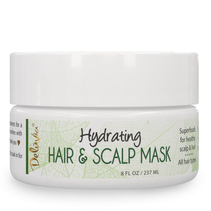 Deluvia Hydrating Scalp and Hair Mask 8oz