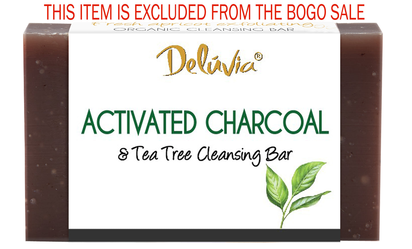 Soap Bar - Activated Charcoal & Tea Tree