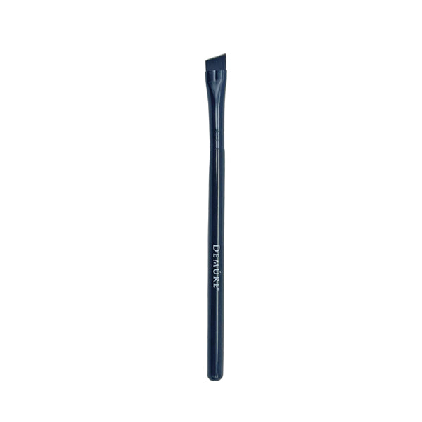 photo of a cosmetic brush with an angle tip made by Demure