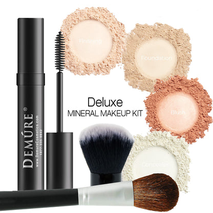 Deluxe Mineral Makeup Kit - Deluvia