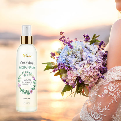 Face & Body Hydra Spray - Lavender Eucalyptus - Deluvia