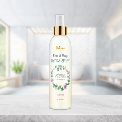 Face & Body Hydra Spray - Lavender Eucalyptus - Deluvia