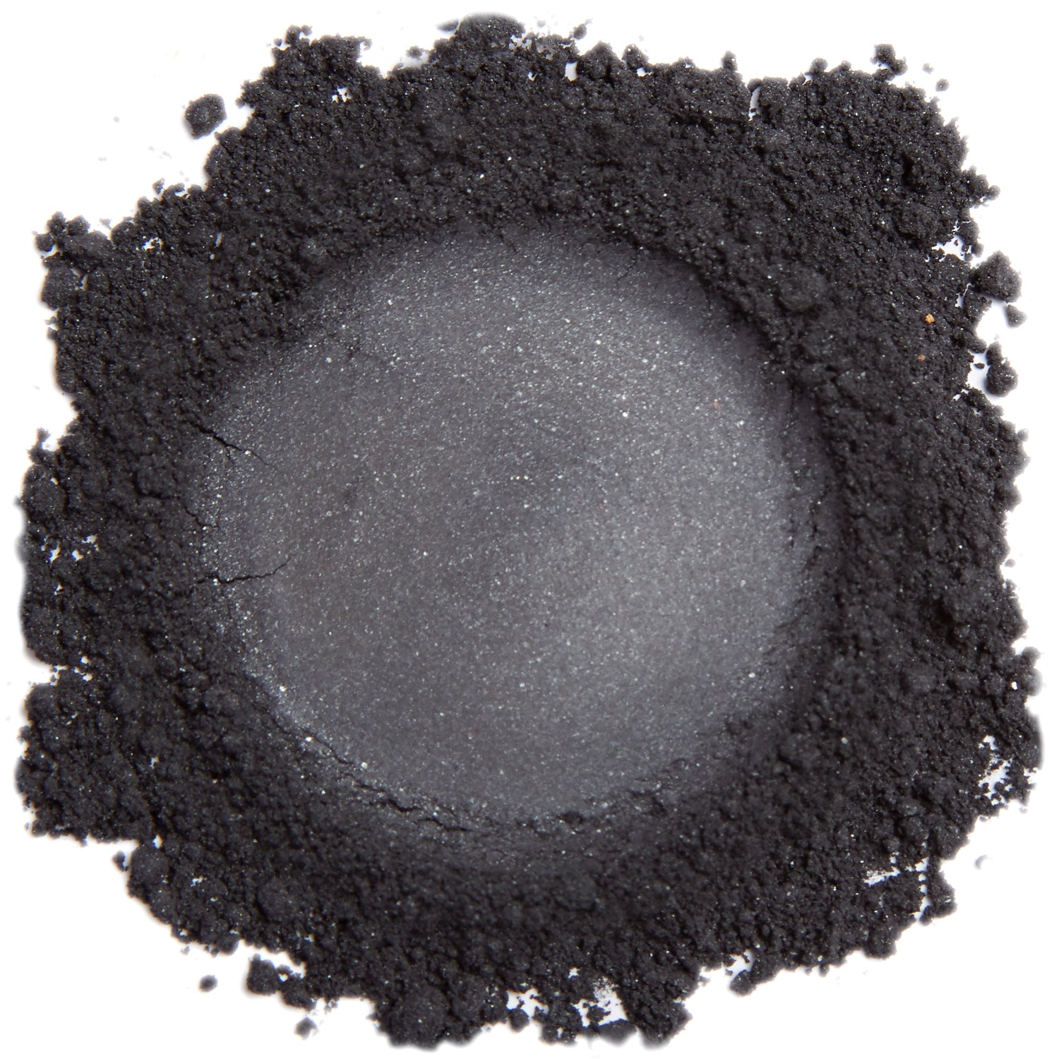 Photo of a sample of Demure's mineral cosmetics black liner product