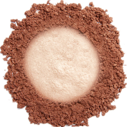 Photo of a sample of Demure's mineral cosmetics "Chocolate Frost (frost)" product