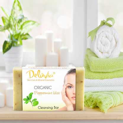 Soap Bar - Peppermint Bliss - Deluvia