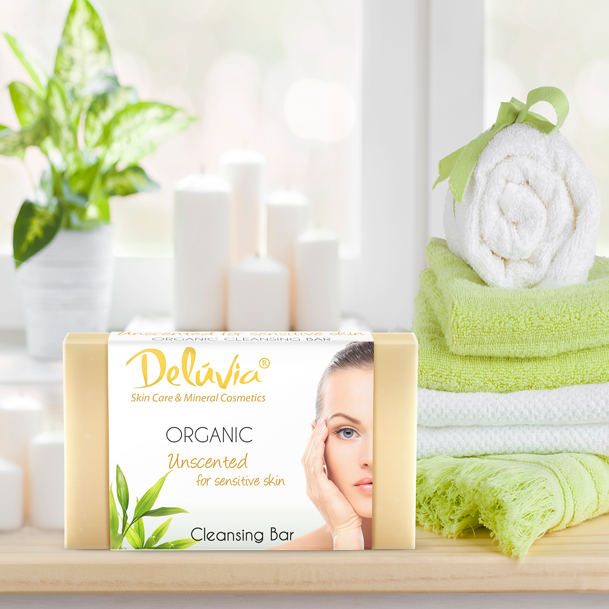 Soap Bar - Unscented - Deluvia